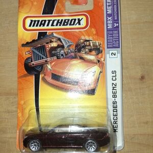 Matchbox Mercedes-Benz CLS Toy Car - Maroon